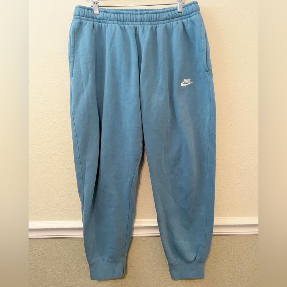 Nike Blue Jogger Sweatpants